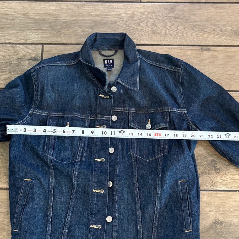 GAP Dark Blue Denim Jacket. XXL - Picture 7 of 9